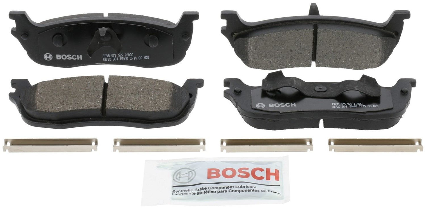 Front View of Rear Disc Brake Pad Set BOSCH BC711