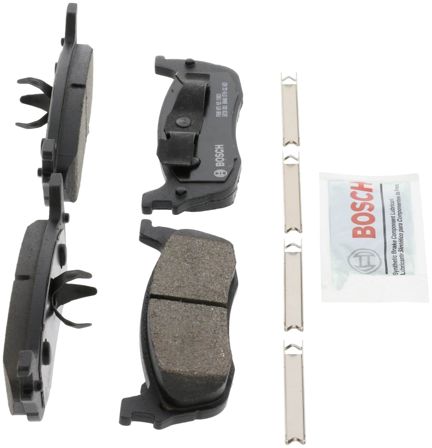 Right View of Rear Disc Brake Pad Set BOSCH BC711