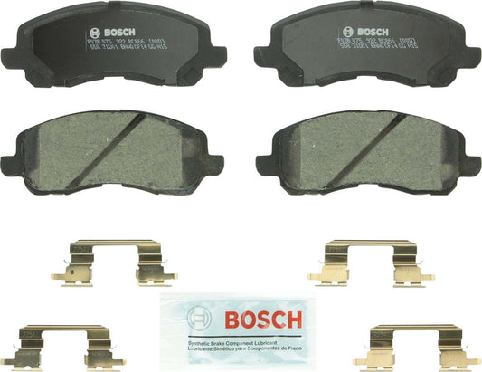 Top View of Front Disc Brake Pad Set BOSCH BC721