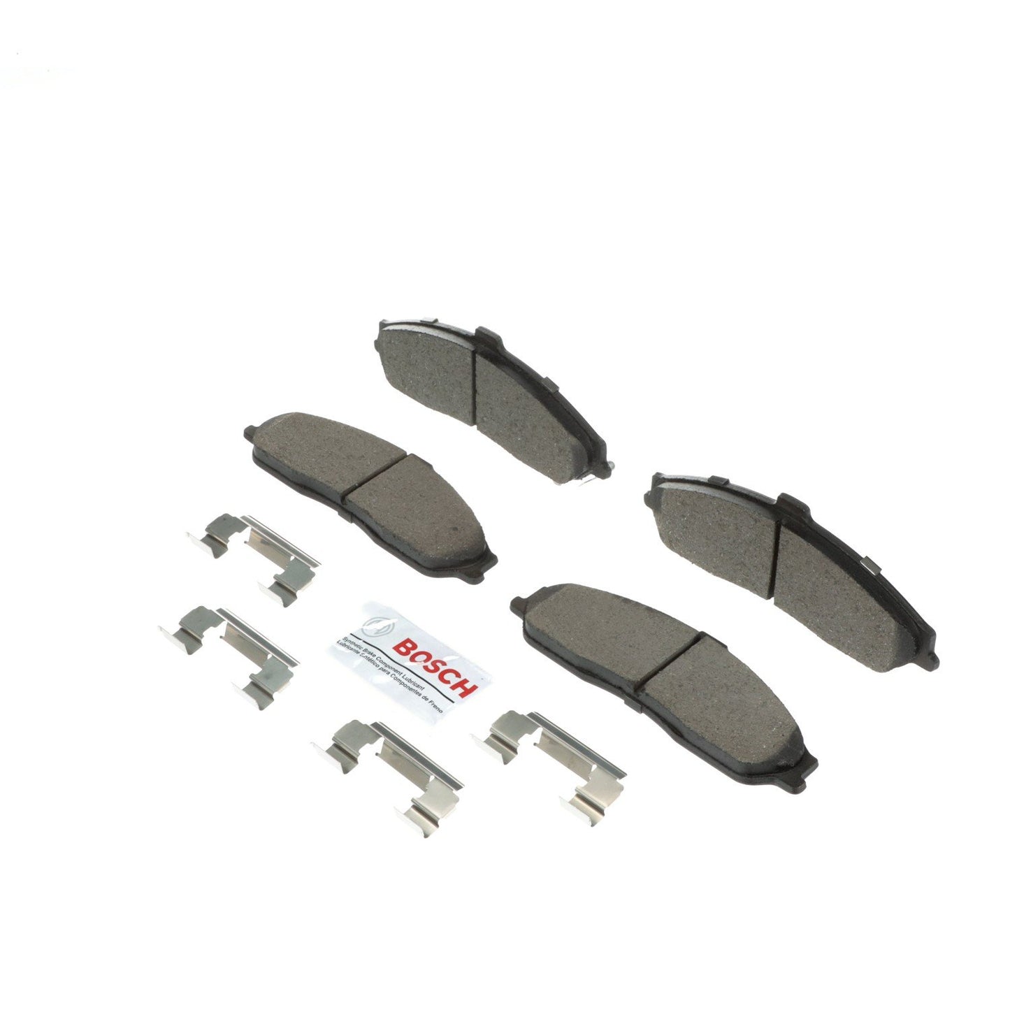 Back View of Front Disc Brake Pad Set BOSCH BC731