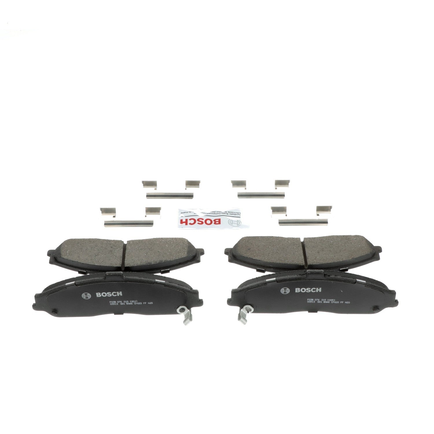 Right View of Front Disc Brake Pad Set BOSCH BC731