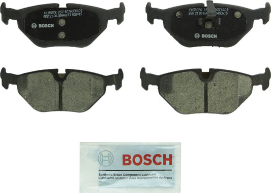 Top View of Rear Disc Brake Pad Set BOSCH BC763