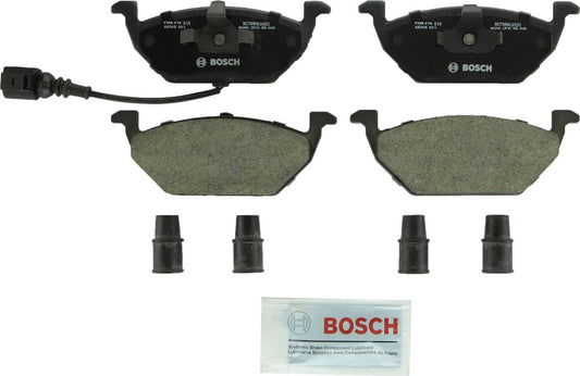 Top View of Front Disc Brake Pad Set BOSCH BC768A