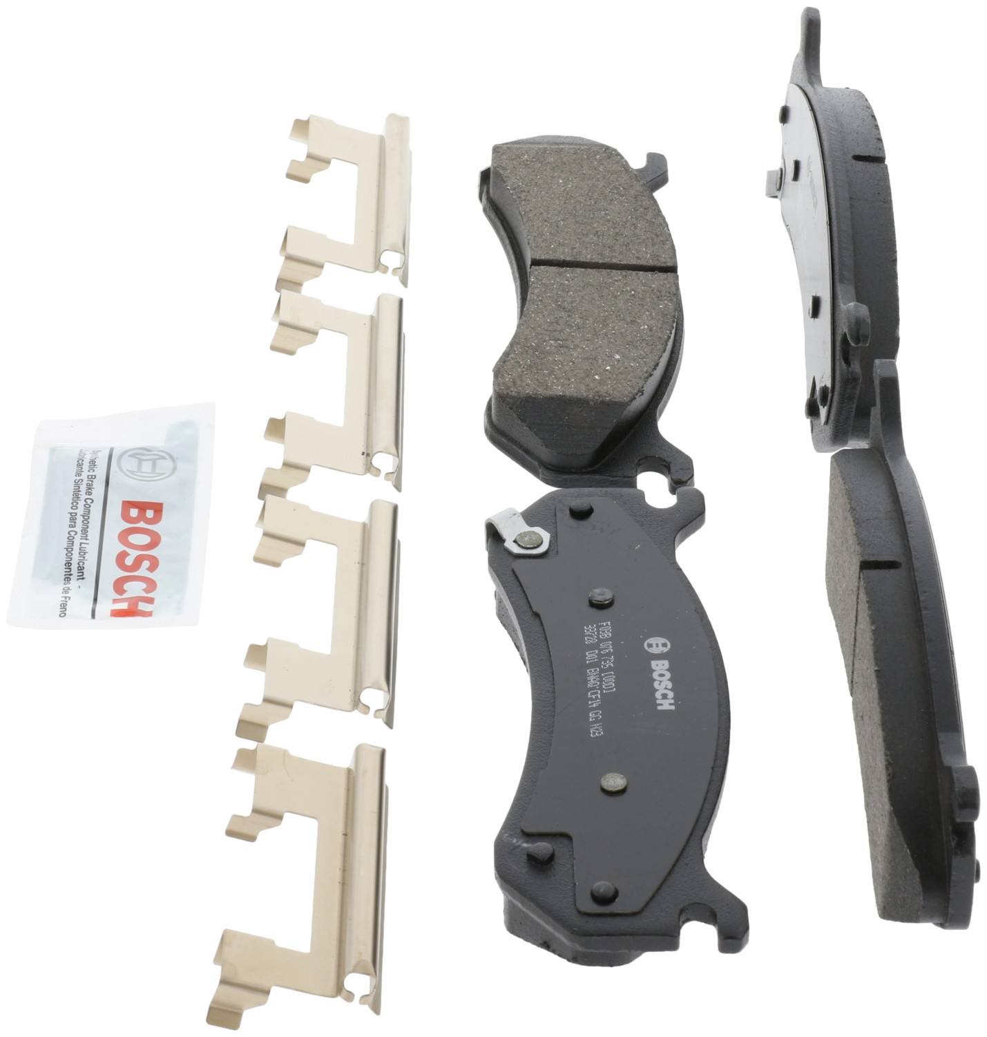 Left View of Rear Disc Brake Pad Set BOSCH BC785