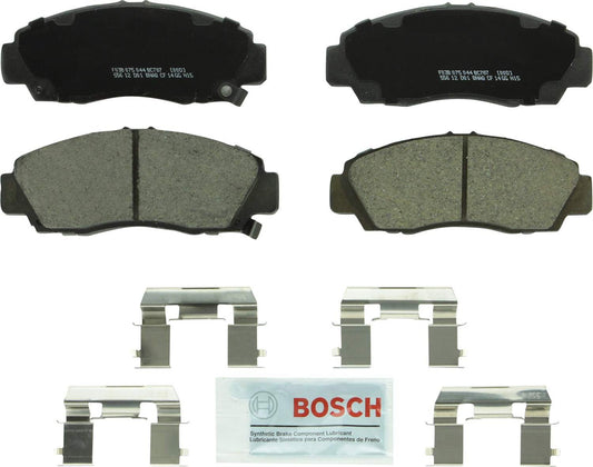 Top View of Front Disc Brake Pad Set BOSCH BC787