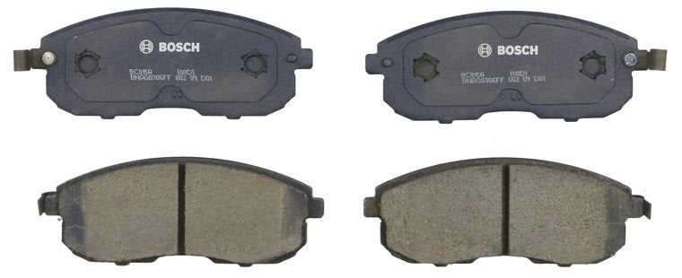 Top View of Front Disc Brake Pad Set BOSCH BC815A