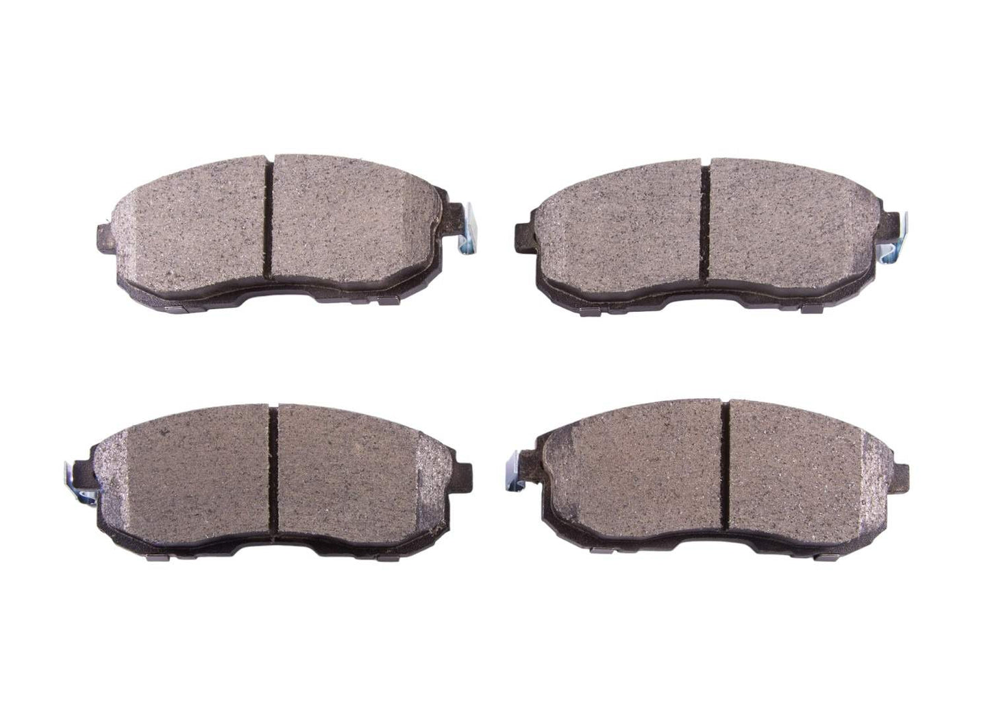 Bottom View of Front Disc Brake Pad Set BOSCH BC815