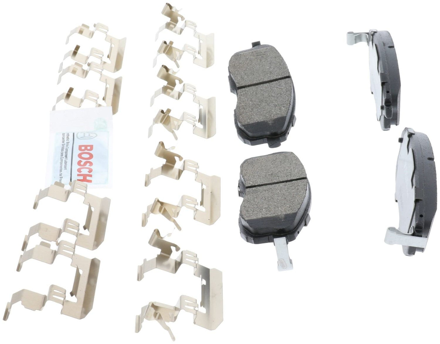 Left View of Front Disc Brake Pad Set BOSCH BC815