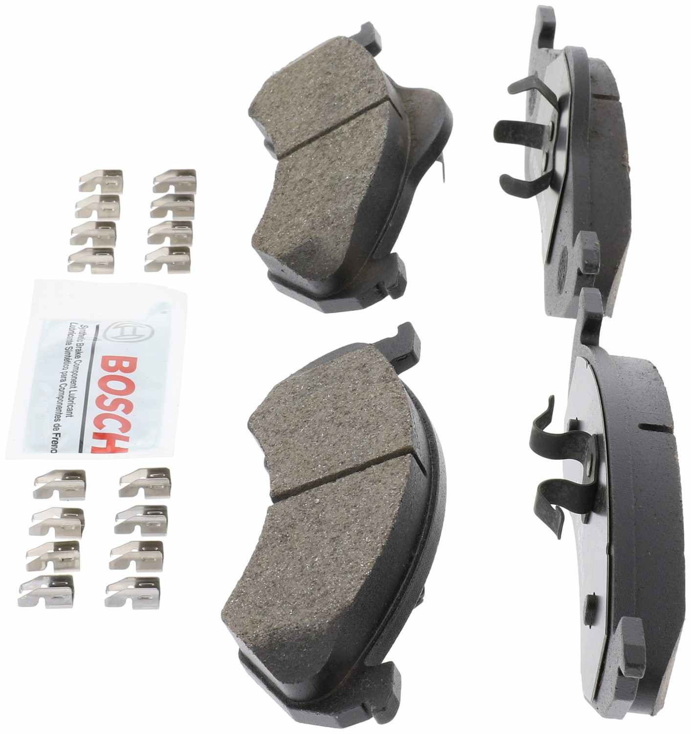 Left View of Front Disc Brake Pad Set BOSCH BC820