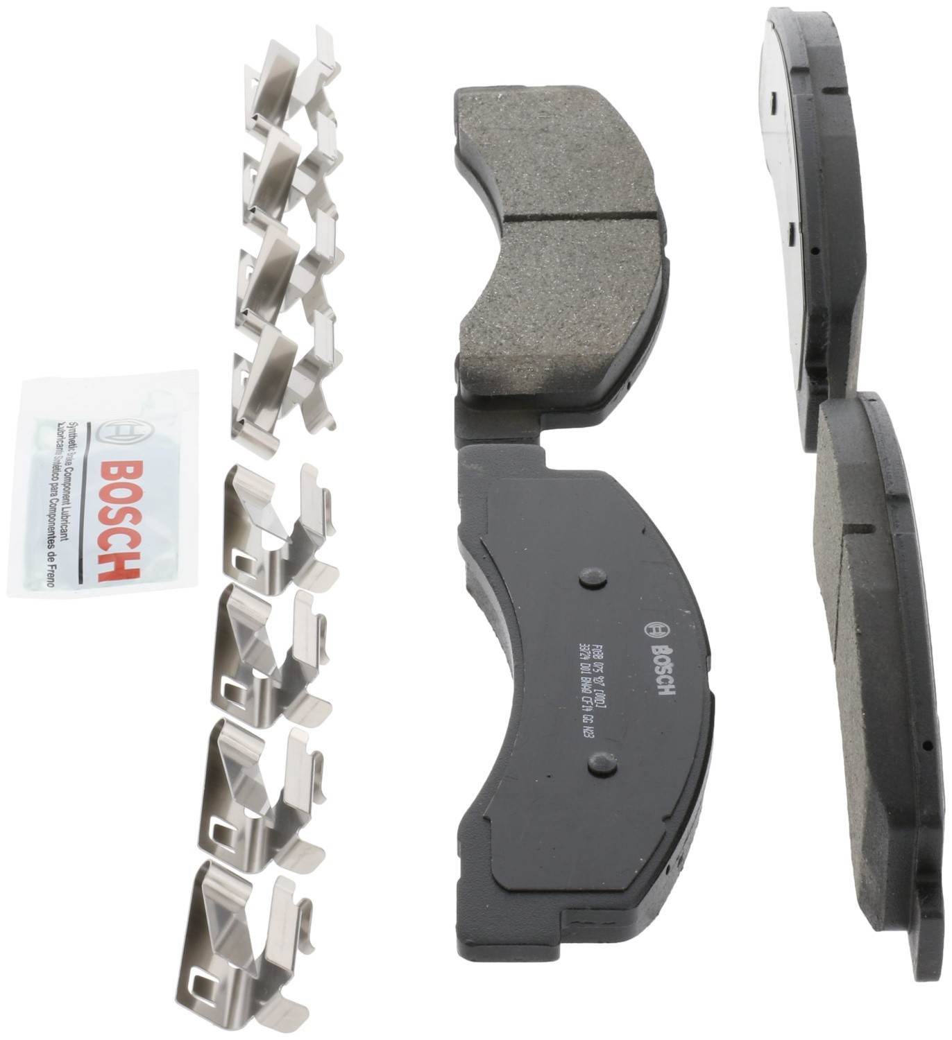 Left View of Front Disc Brake Pad Set BOSCH BC824