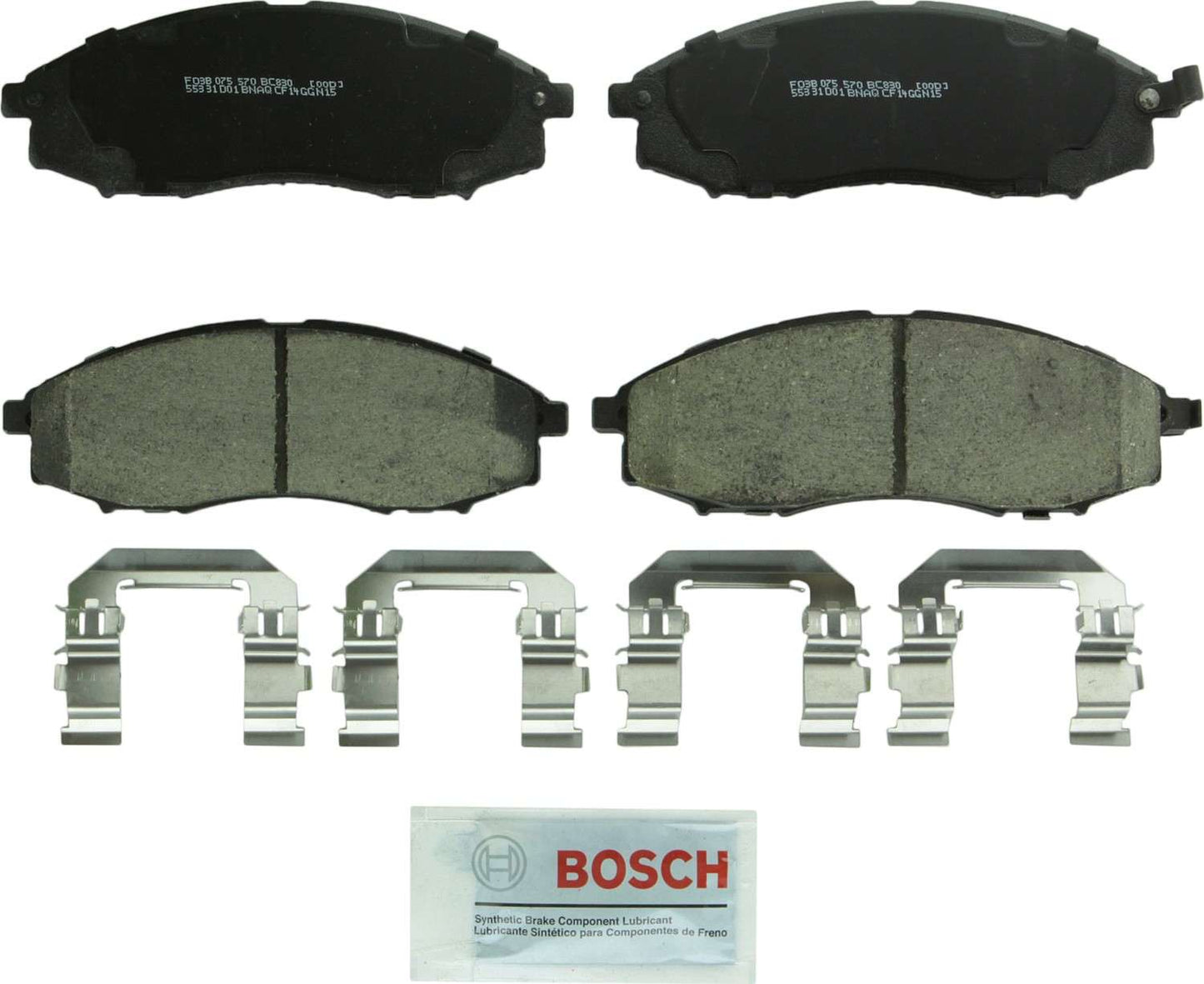 Front Disc Brake Pad Set BOSCH BC830 For Nissan Xterra ier