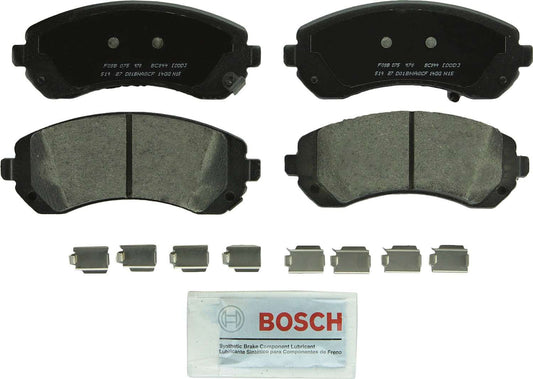 Top View of Front Disc Brake Pad Set BOSCH BC844