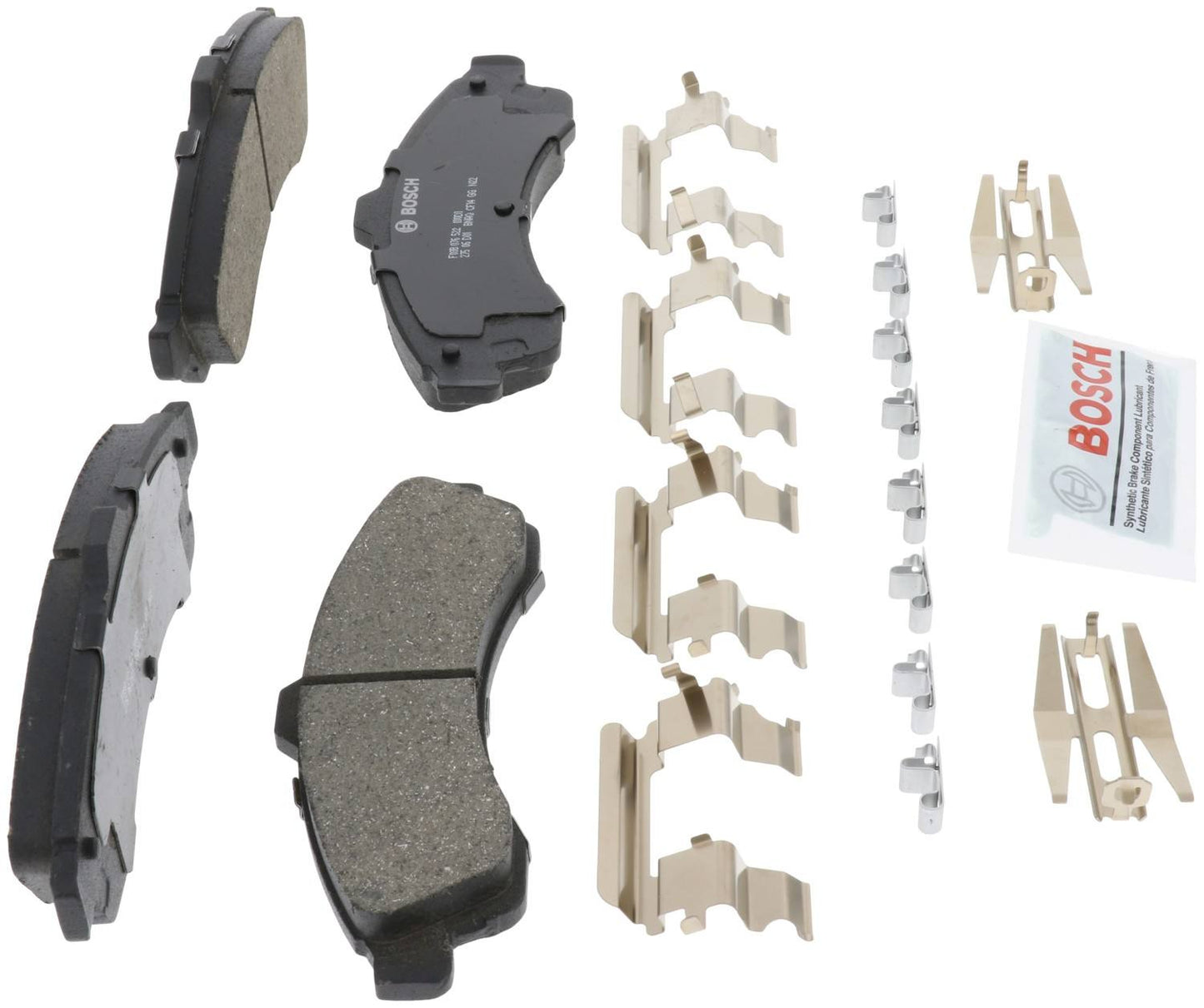 Right View of Front Disc Brake Pad Set BOSCH BC882