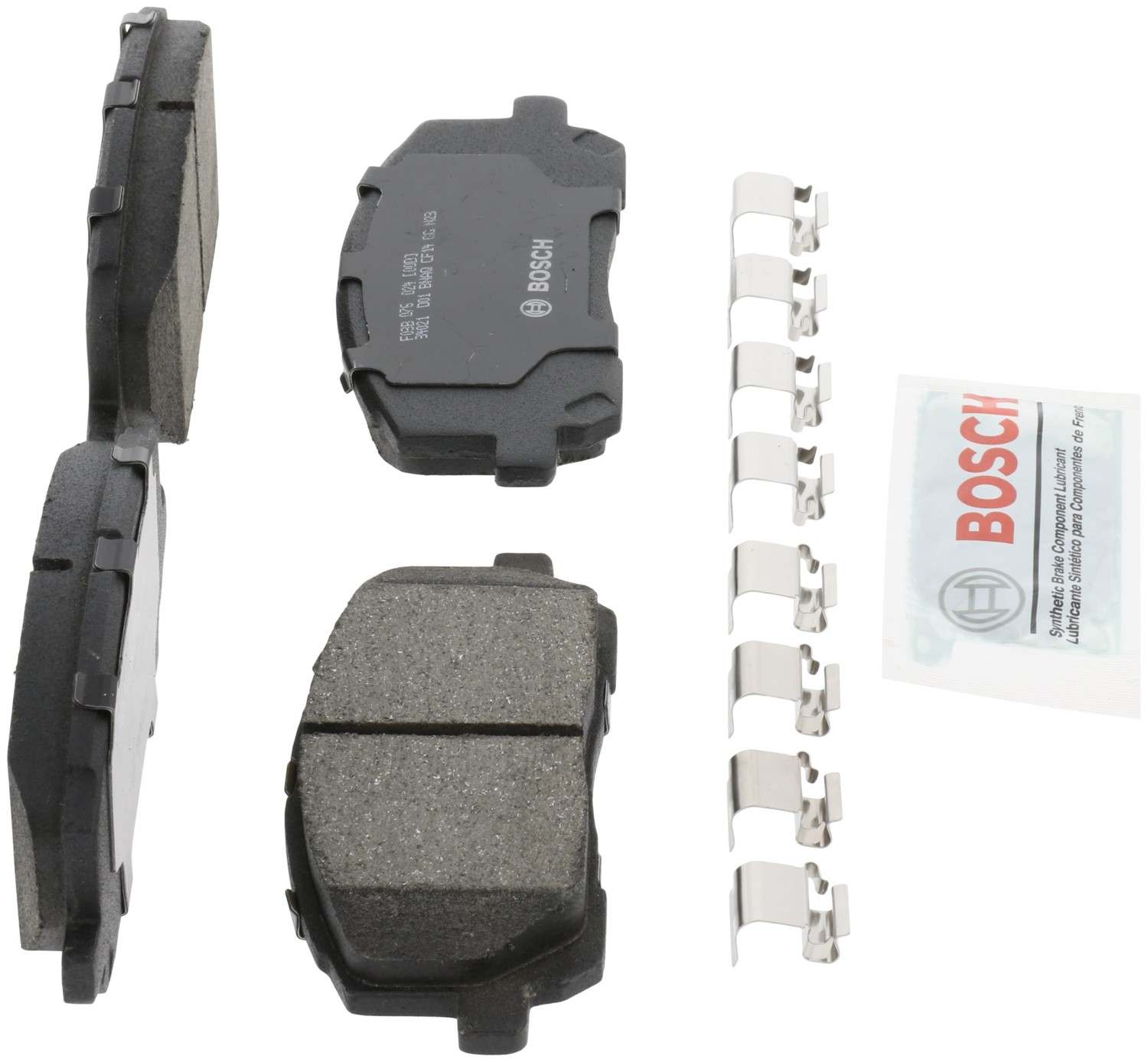 Right View of Front Disc Brake Pad Set BOSCH BC884