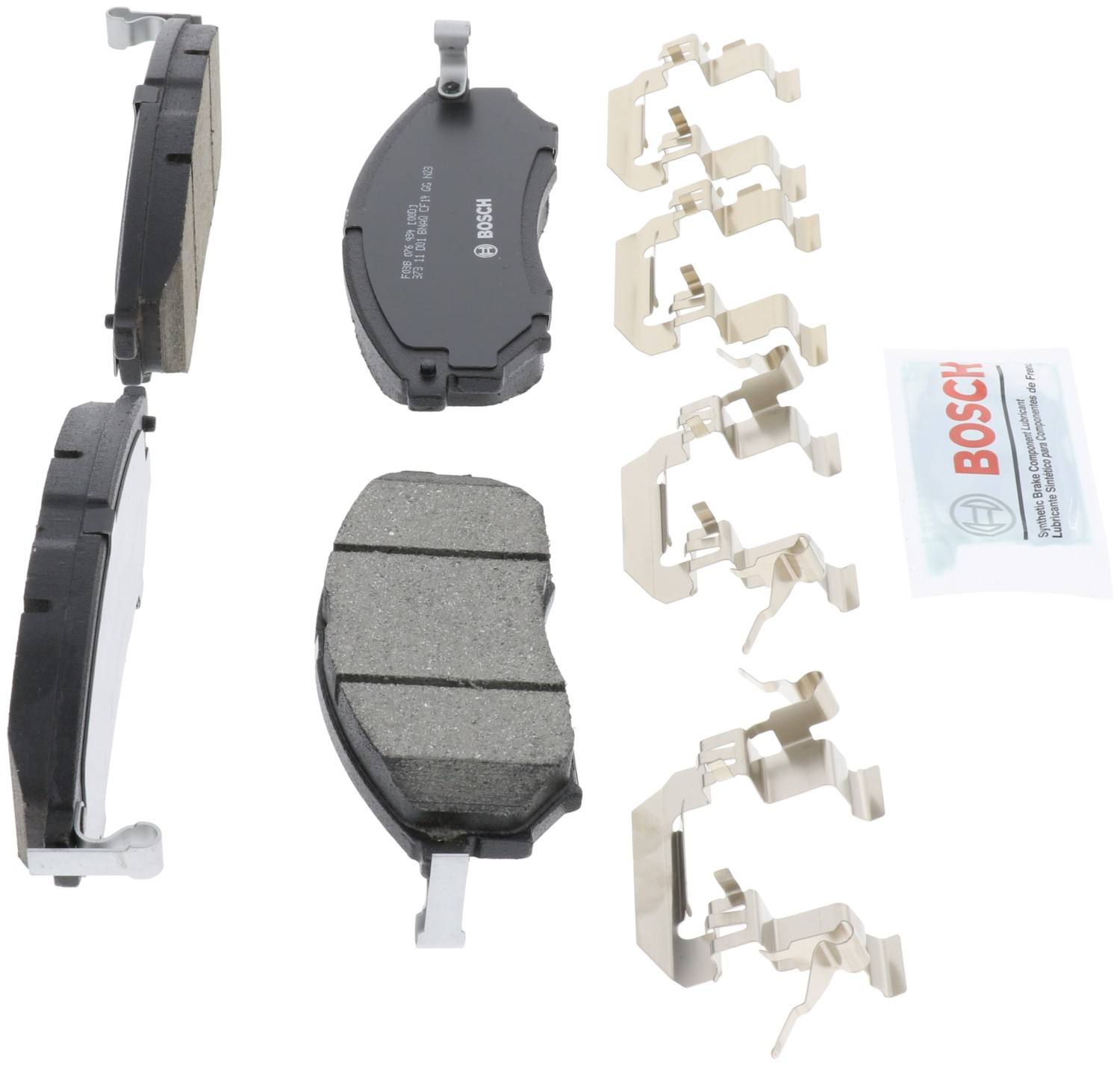 Right View of Front Disc Brake Pad Set BOSCH BC888