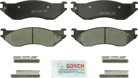 Front View of Rear Disc Brake Pad Set BOSCH BC897