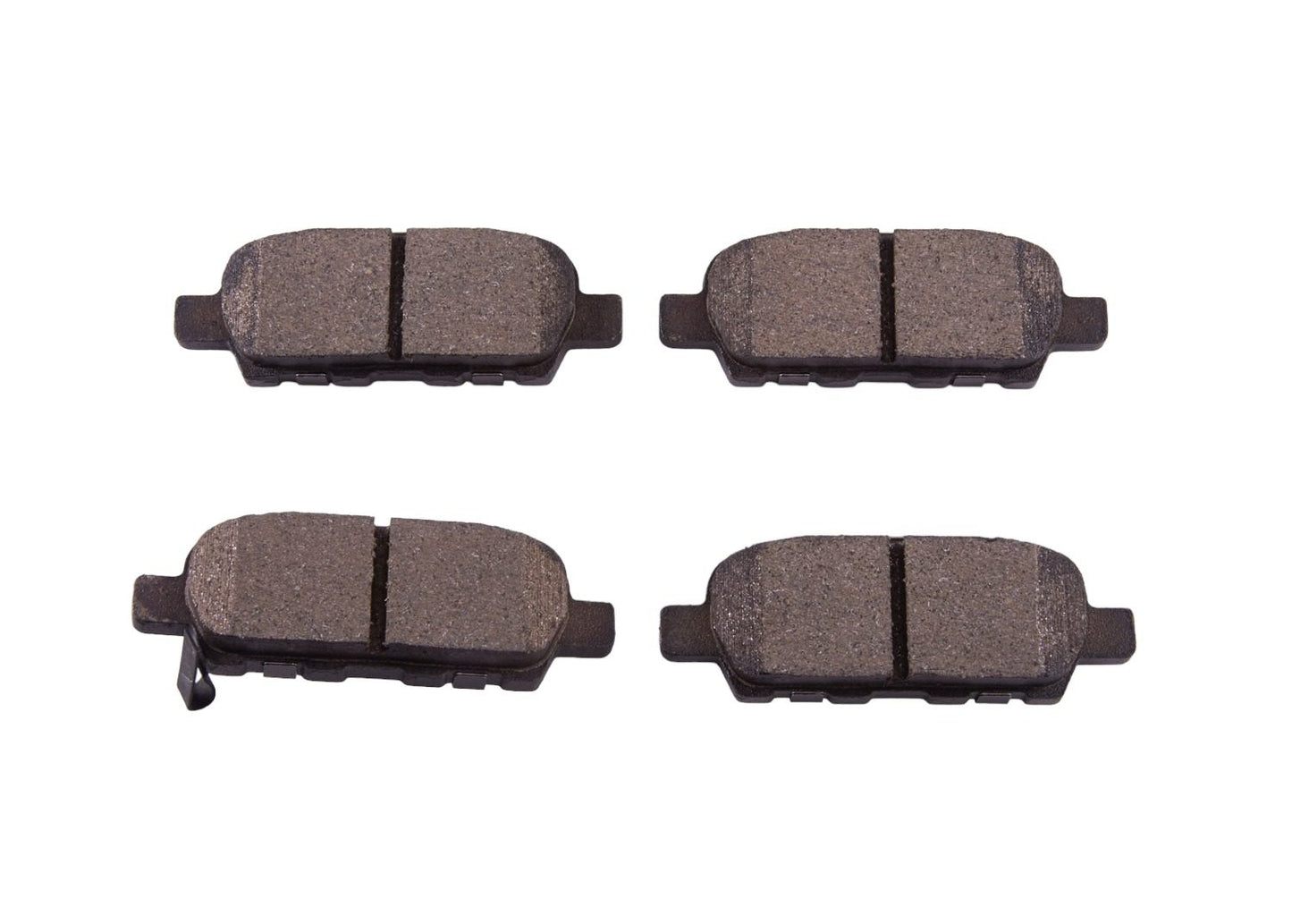 Bottom View of Rear Disc Brake Pad Set BOSCH BC905