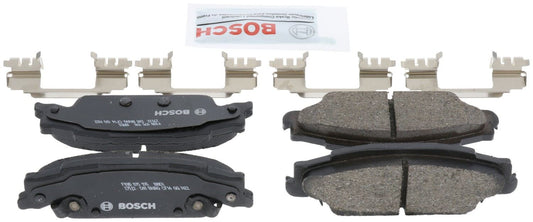 Back View of Rear Disc Brake Pad Set BOSCH BC922