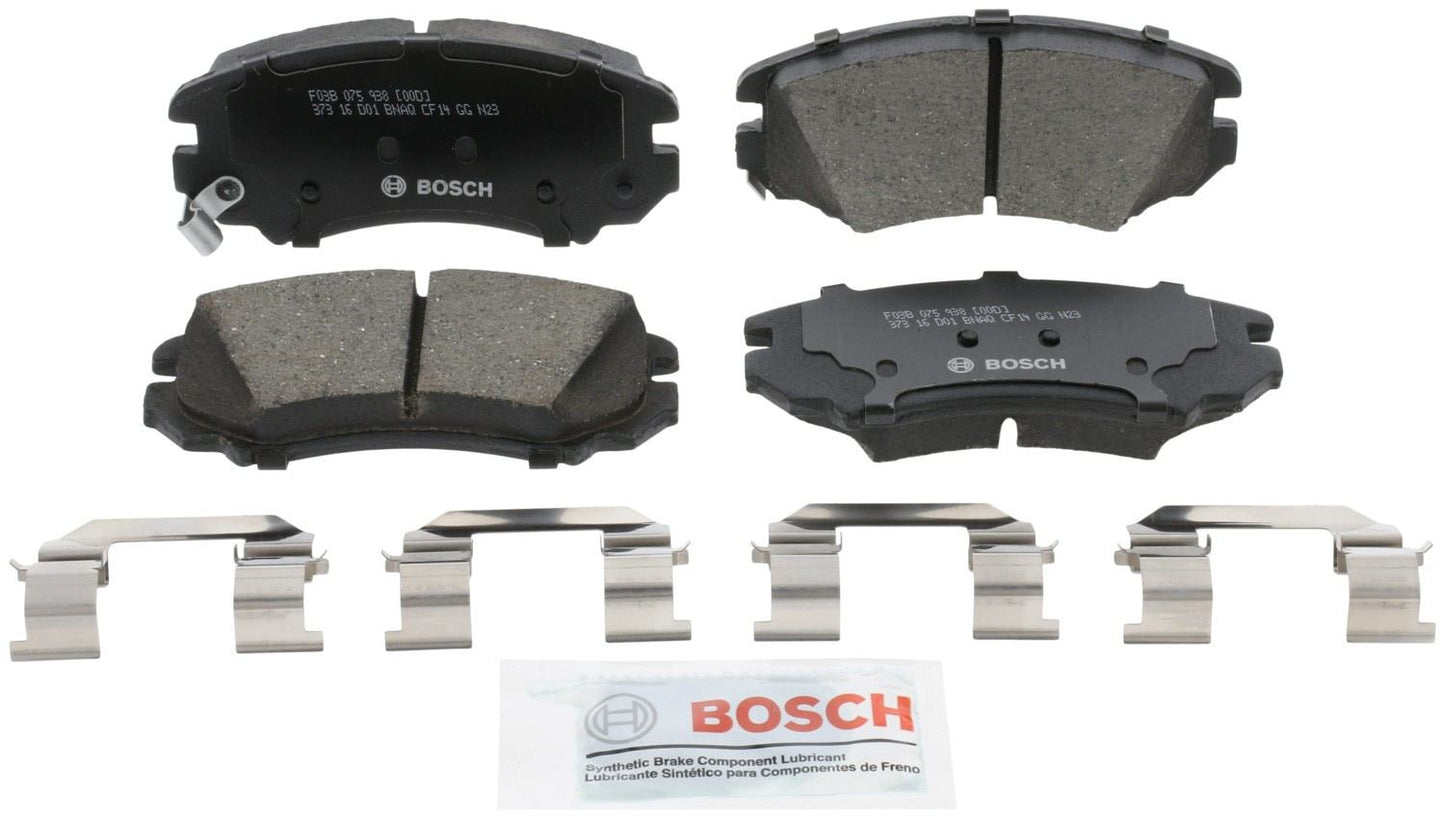 Front View of Front Disc Brake Pad Set BOSCH BC924