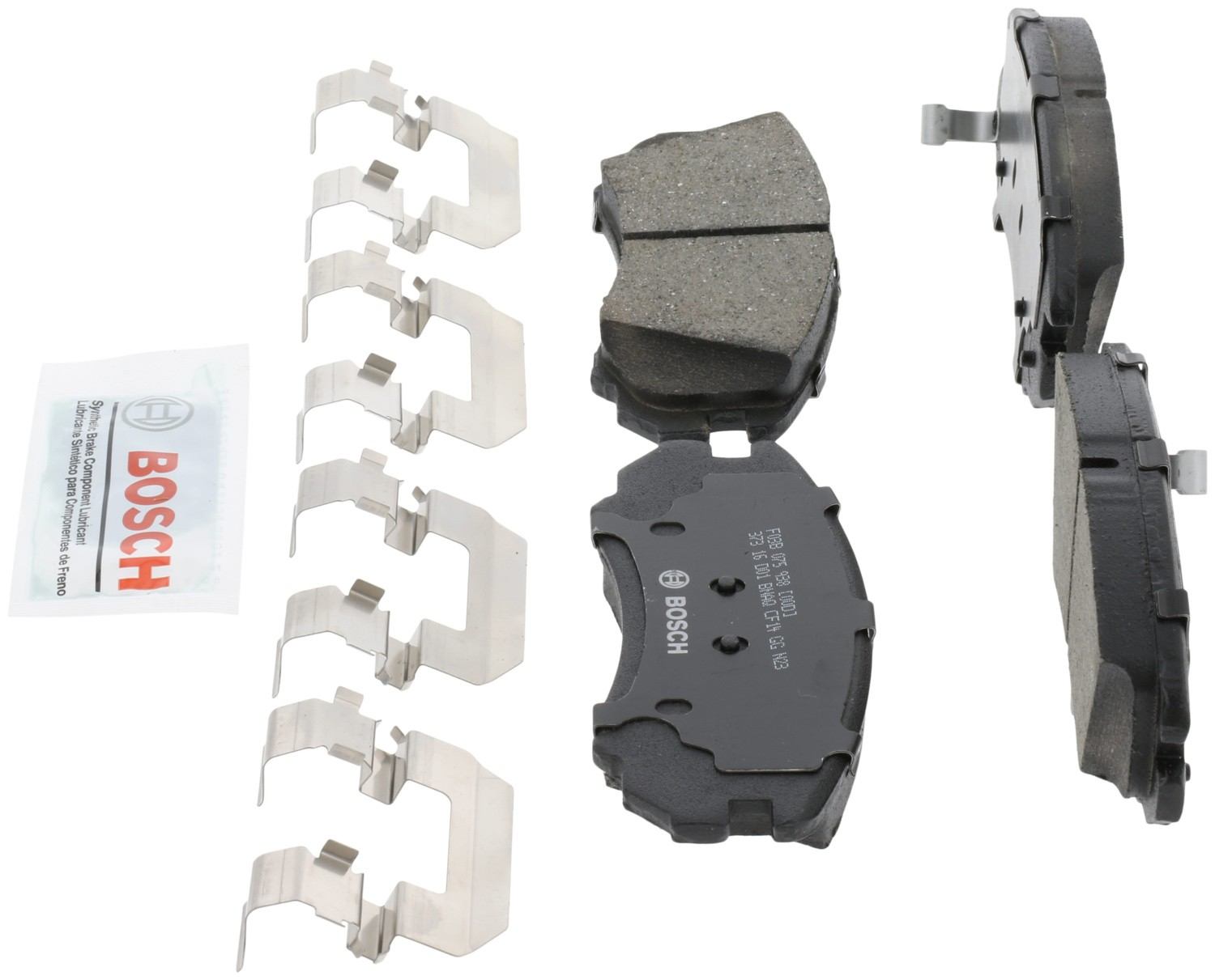 Left View of Front Disc Brake Pad Set BOSCH BC924