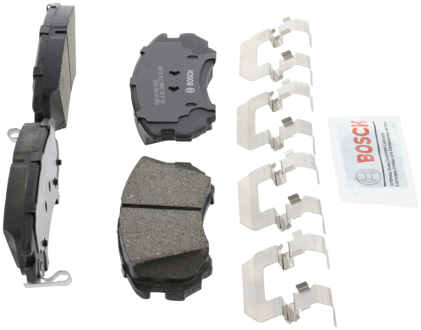 Right View of Front Disc Brake Pad Set BOSCH BC924