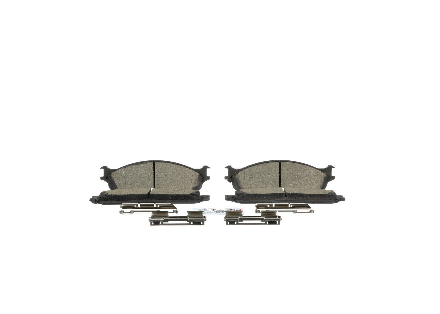 Bottom View of Front Disc Brake Pad Set BOSCH BC965