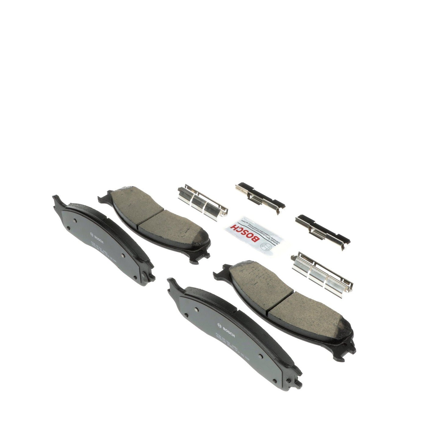 Left View of Front Disc Brake Pad Set BOSCH BC965