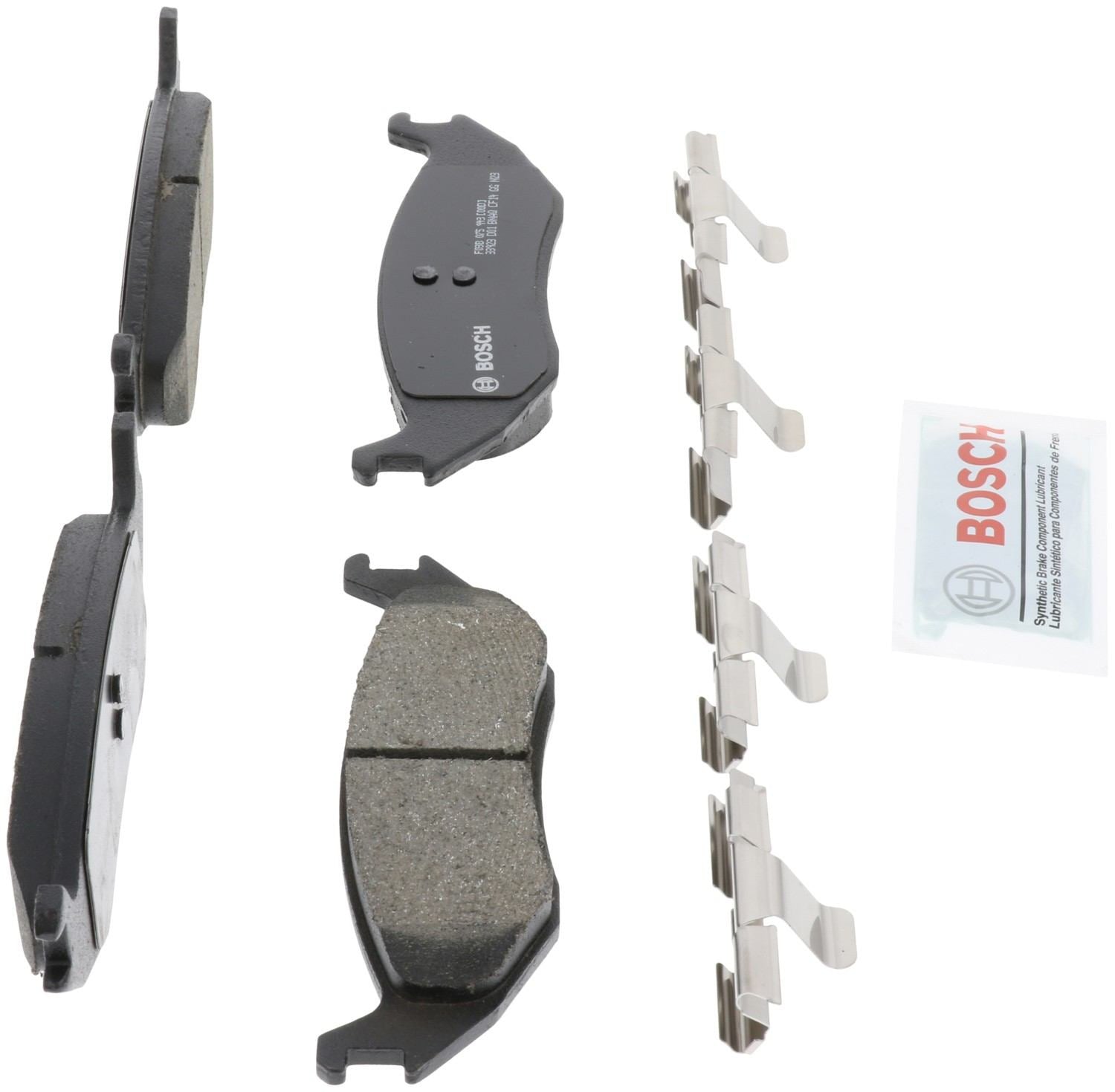 Right View of Rear Disc Brake Pad Set BOSCH BC967