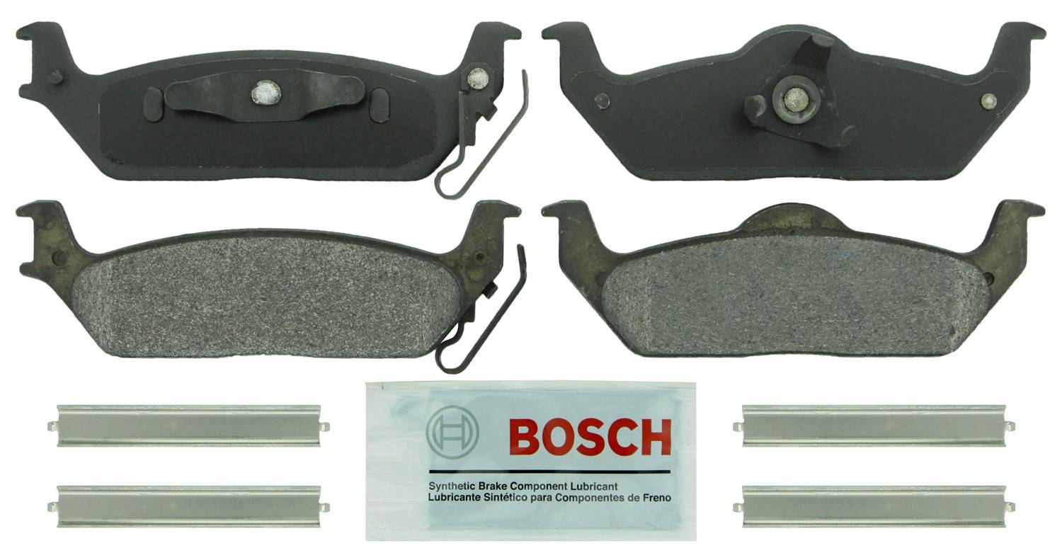 Top View of Rear Disc Brake Pad Set BOSCH BE1012H