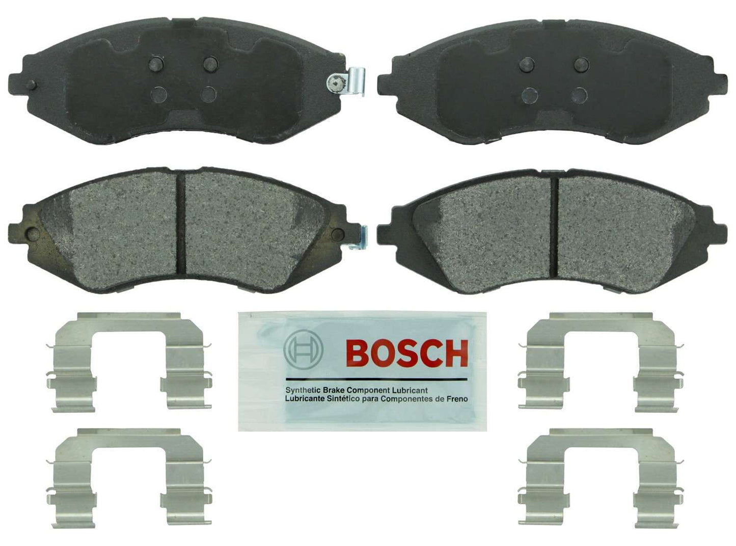 Top View of Front Disc Brake Pad Set BOSCH BE1035H