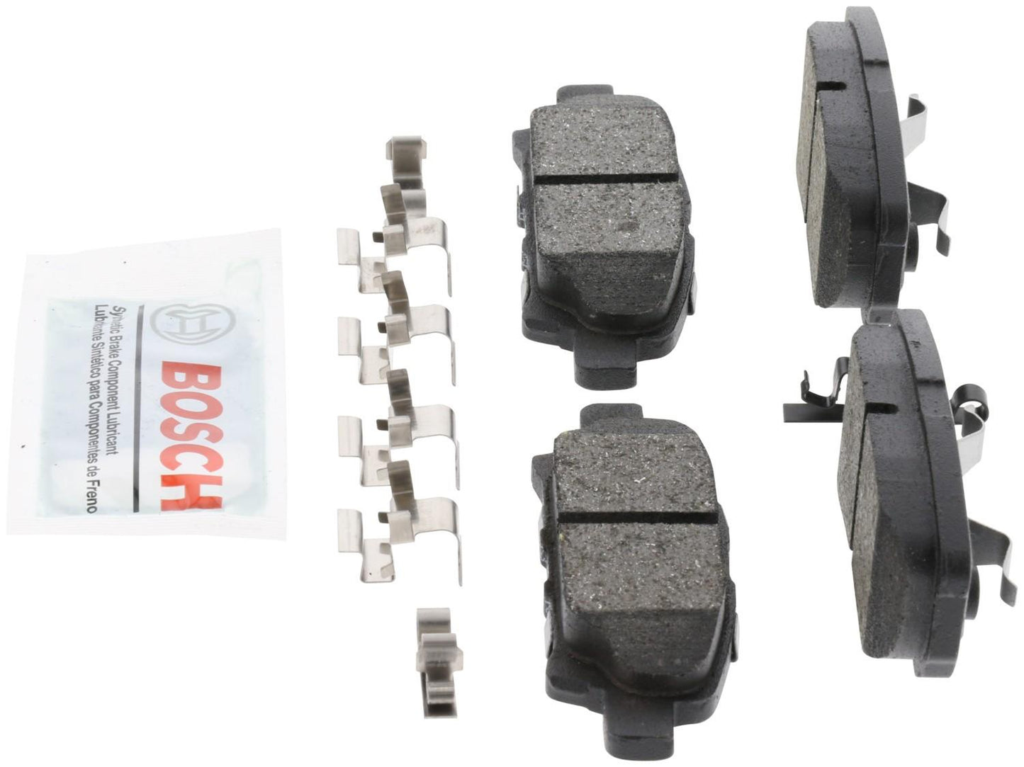 Left View of Rear Disc Brake Pad Set BOSCH BE1037H