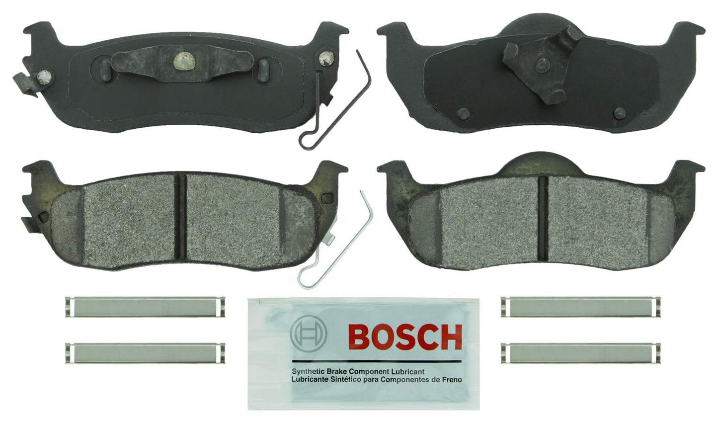 Rear Disc Brake Pad Set BOSCH BE1041H For Nissan Jeep Infiniti