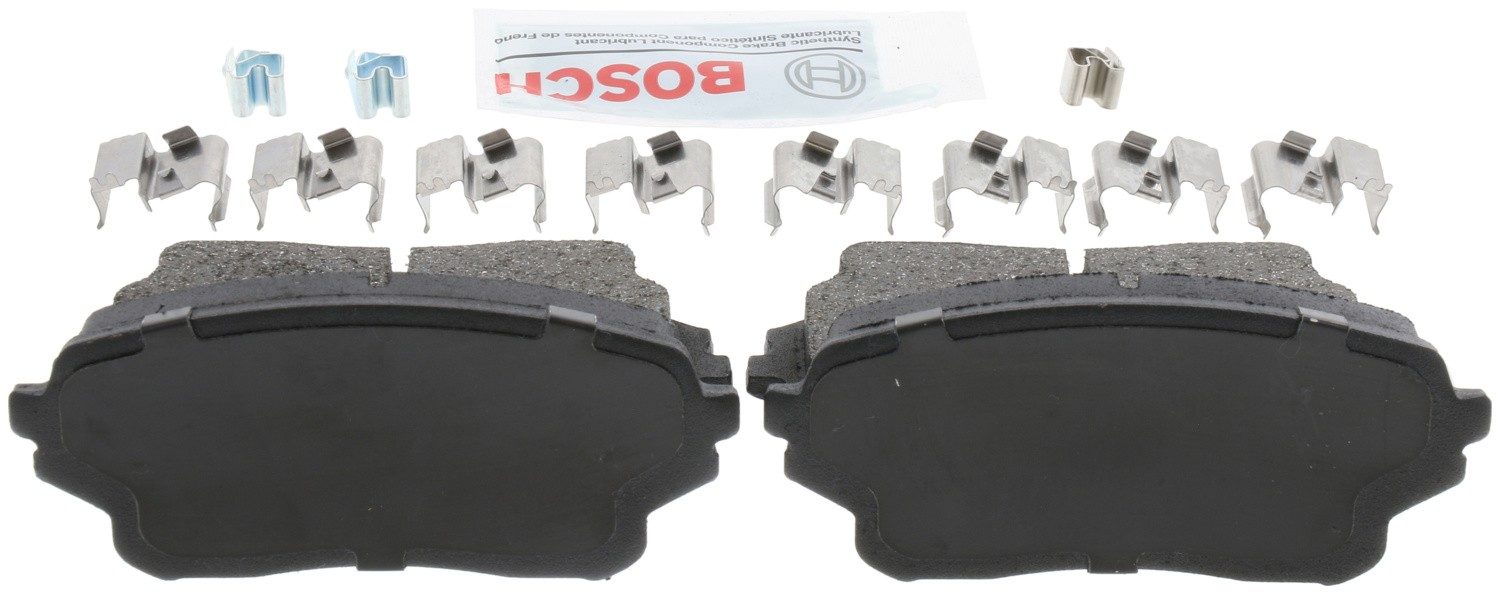 Back View of Front Disc Brake Pad Set BOSCH BE1105H