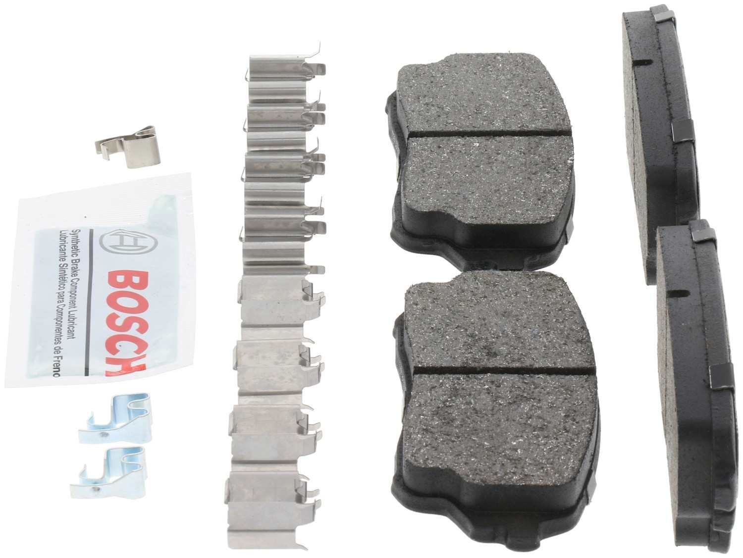 Left View of Front Disc Brake Pad Set BOSCH BE1105H