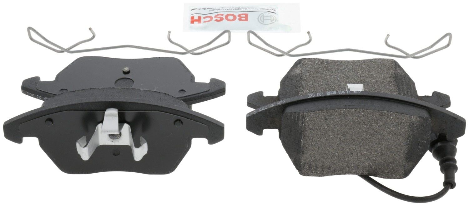 Back View of Front Disc Brake Pad Set BOSCH BE1107H