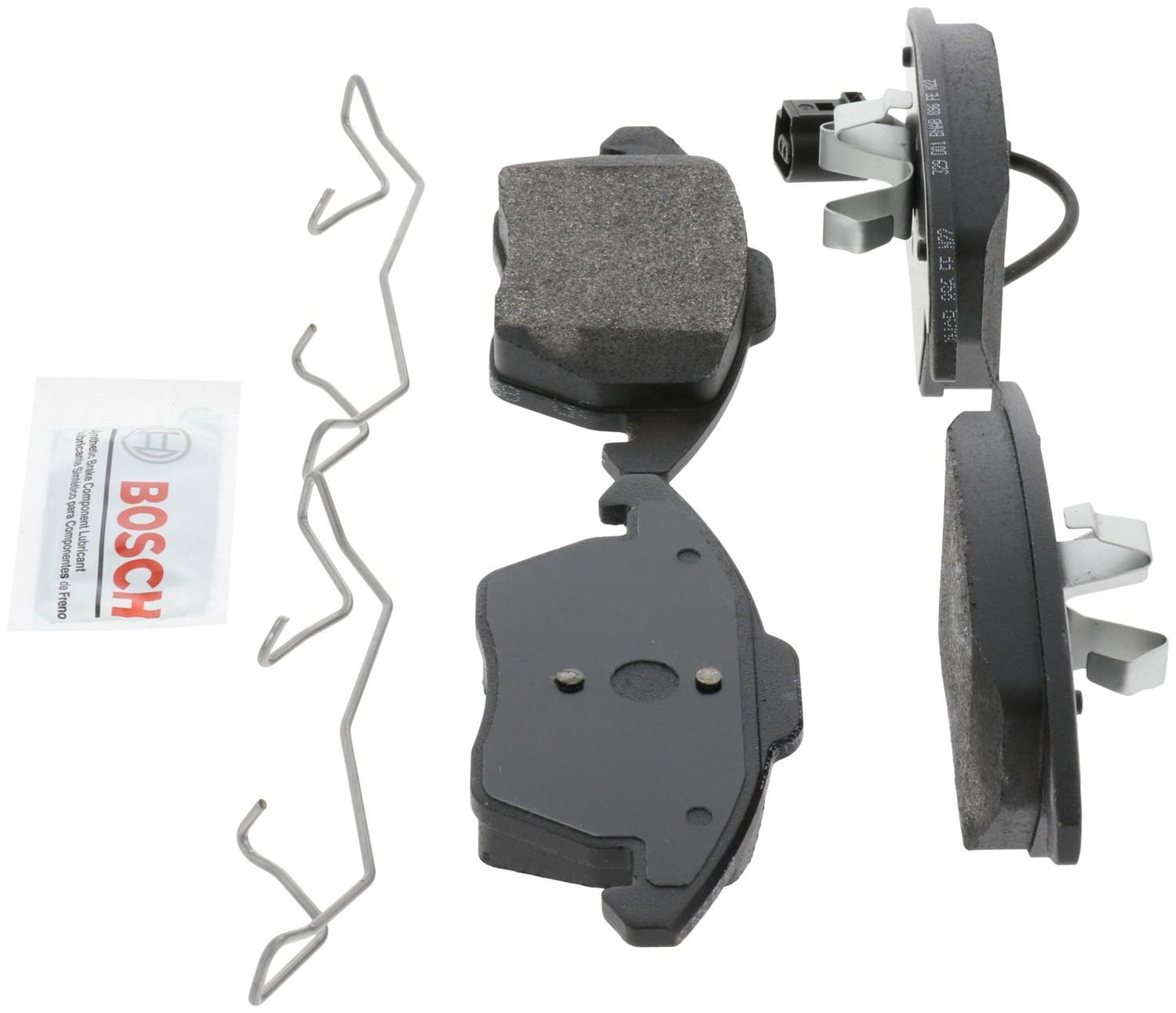 Left View of Front Disc Brake Pad Set BOSCH BE1107H