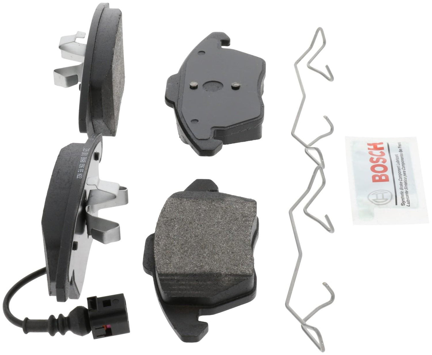 Right View of Front Disc Brake Pad Set BOSCH BE1107H