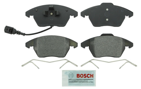 Top View of Front Disc Brake Pad Set BOSCH BE1107H