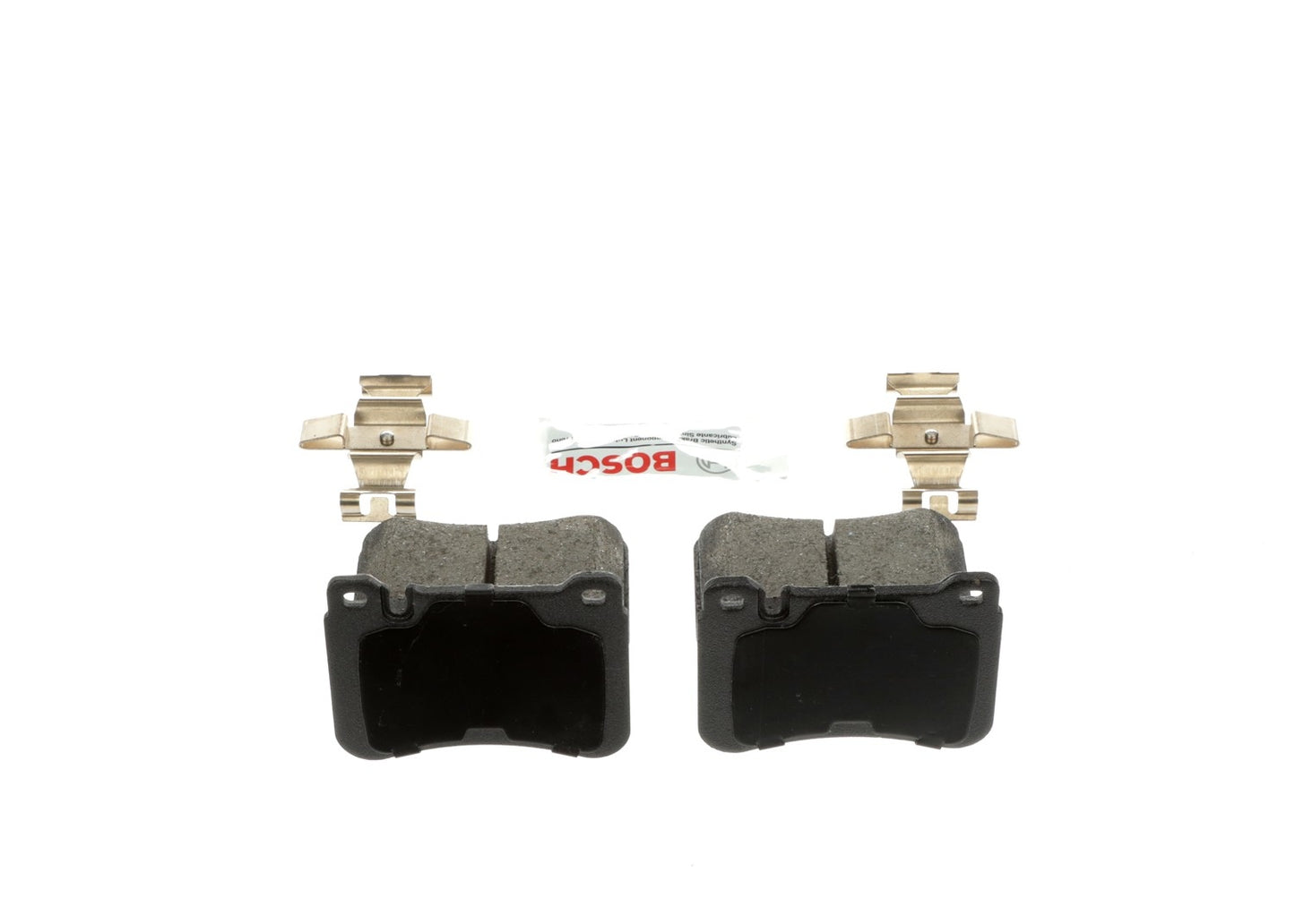 Back View of Front Disc Brake Pad Set BOSCH BE1121H