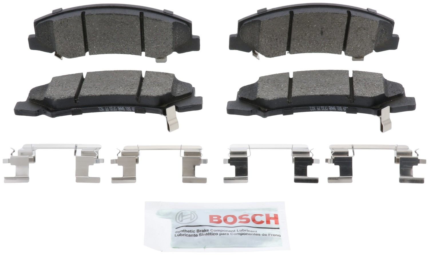 Front View of Front Disc Brake Pad Set BOSCH BE1159H