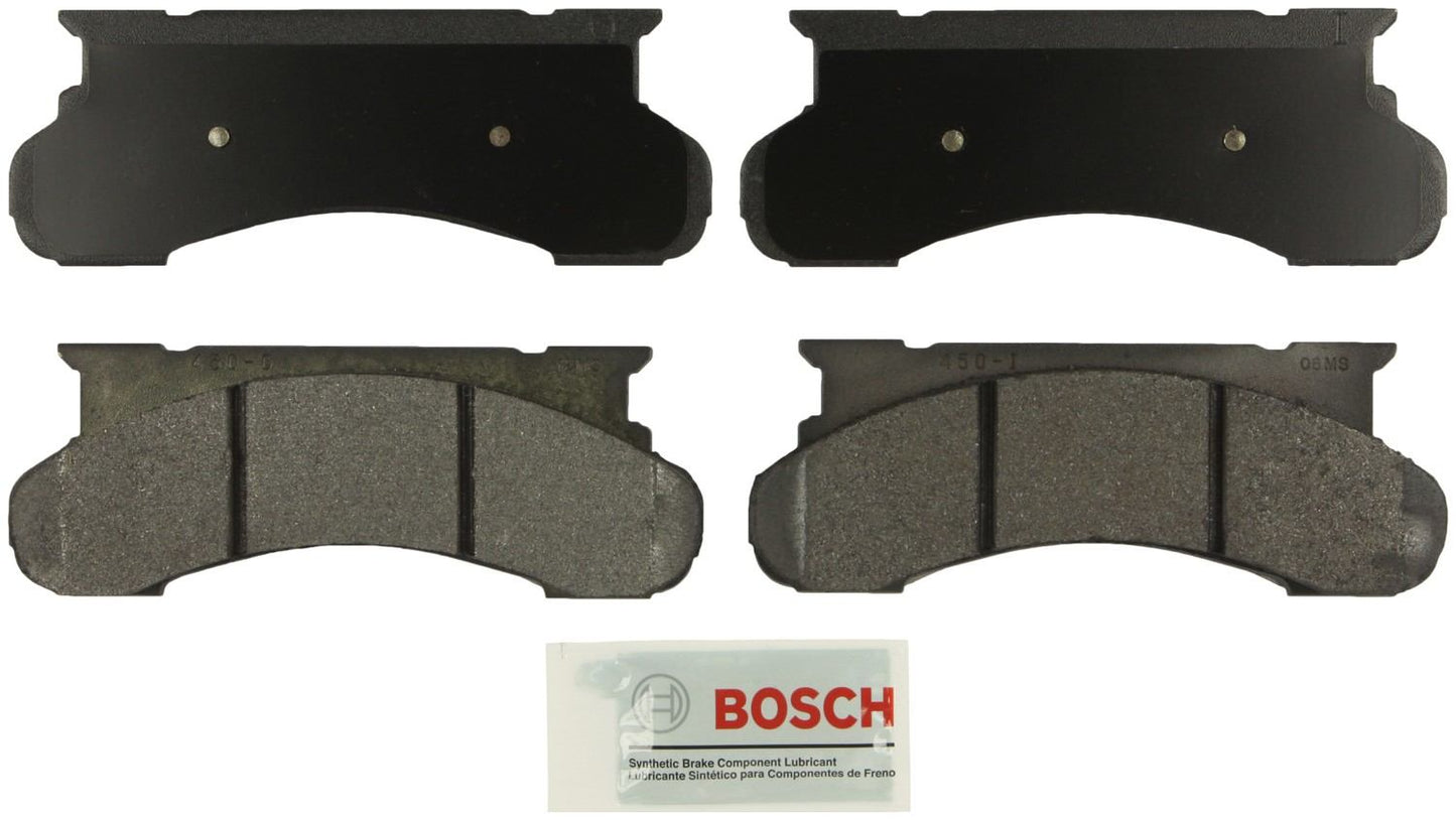 Front View of Front Disc Brake Pad Set BOSCH BE120