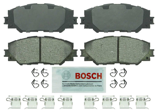 Top View of Front Disc Brake Pad Set BOSCH BE1210H