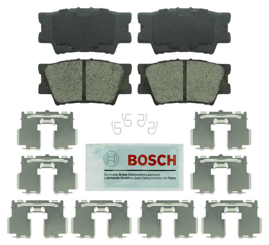 Top View of Rear Disc Brake Pad Set BOSCH BE1212H