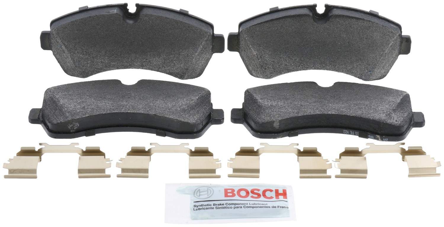 Front View of Front Disc Brake Pad Set BOSCH BE1268H