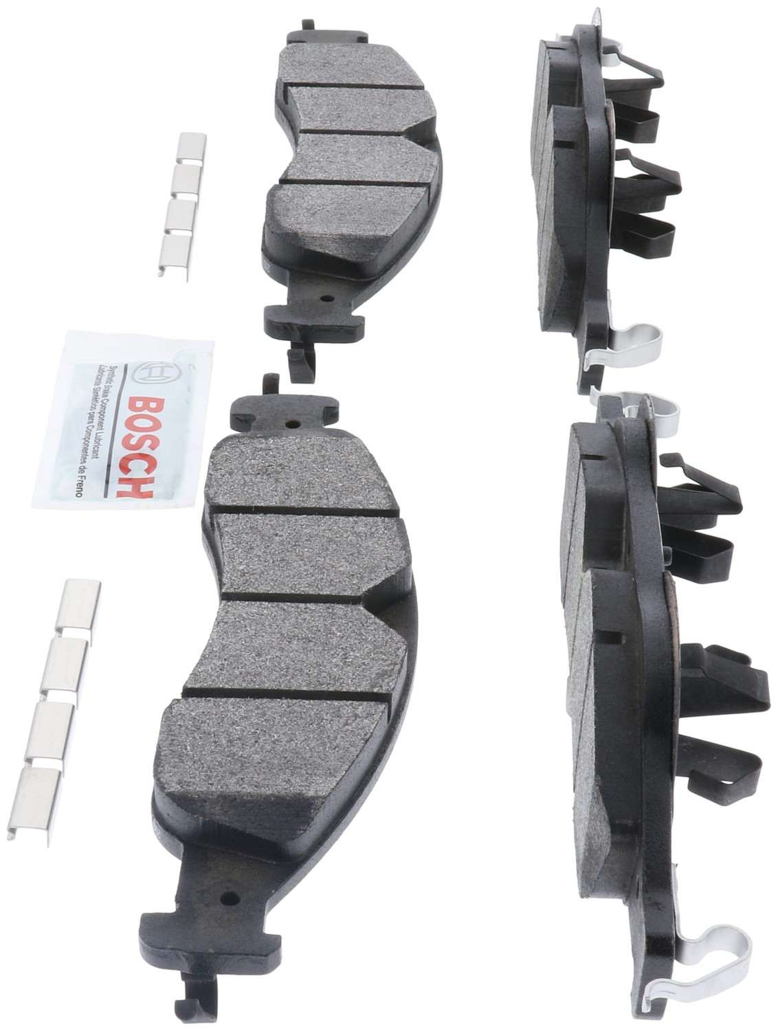 Left View of Front Disc Brake Pad Set BOSCH BE1278H