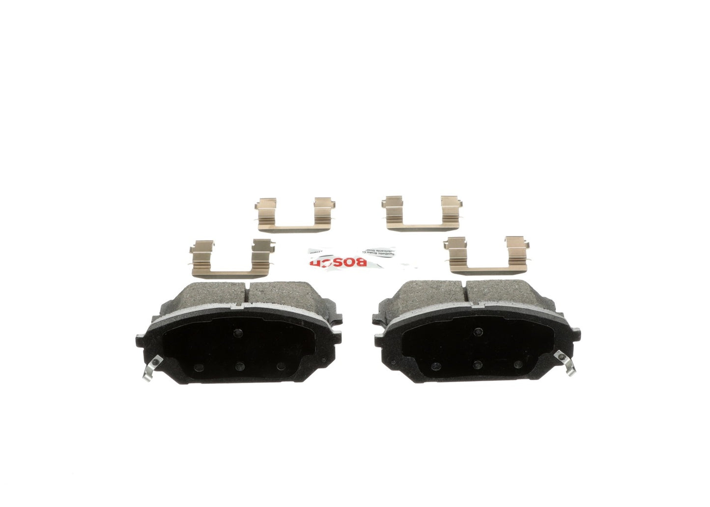 Back View of Front Disc Brake Pad Set BOSCH BE1301H