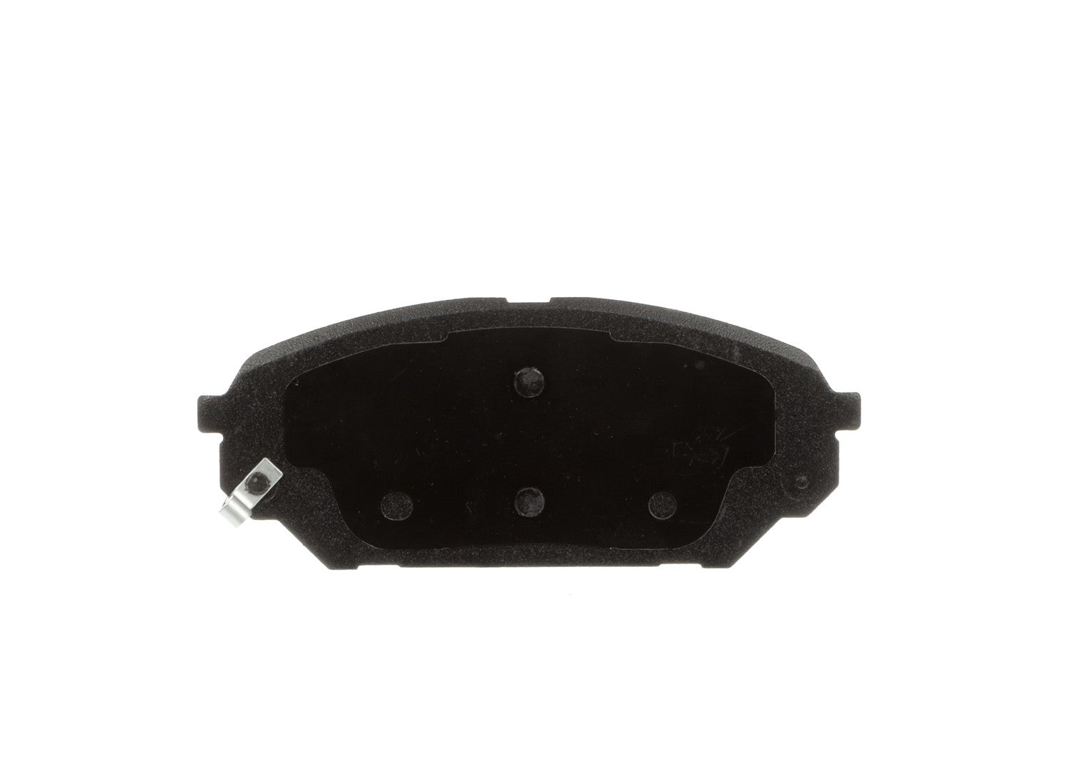 Bottom View of Front Disc Brake Pad Set BOSCH BE1301H