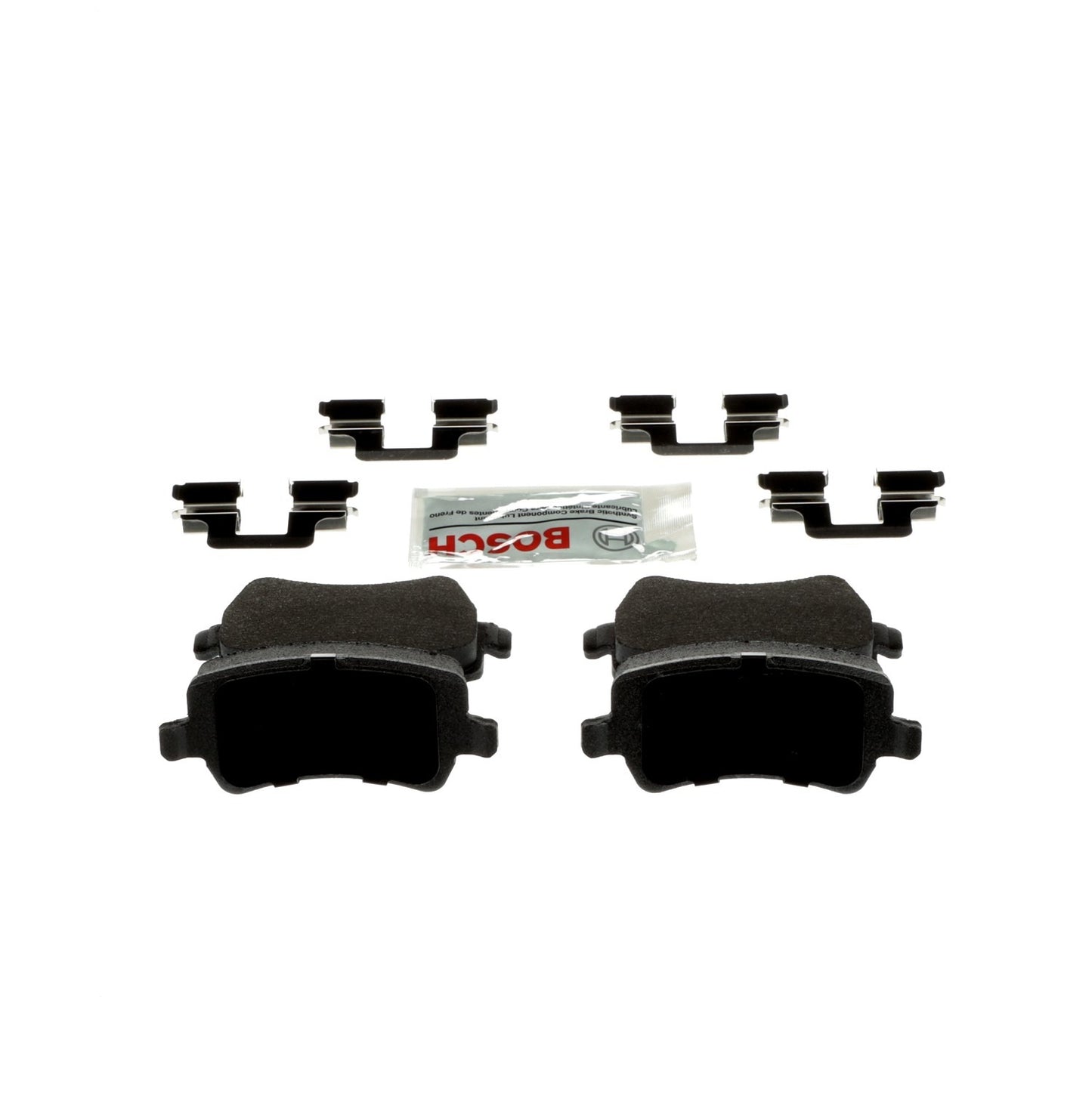 Back View of Rear Disc Brake Pad Set BOSCH BE1307H