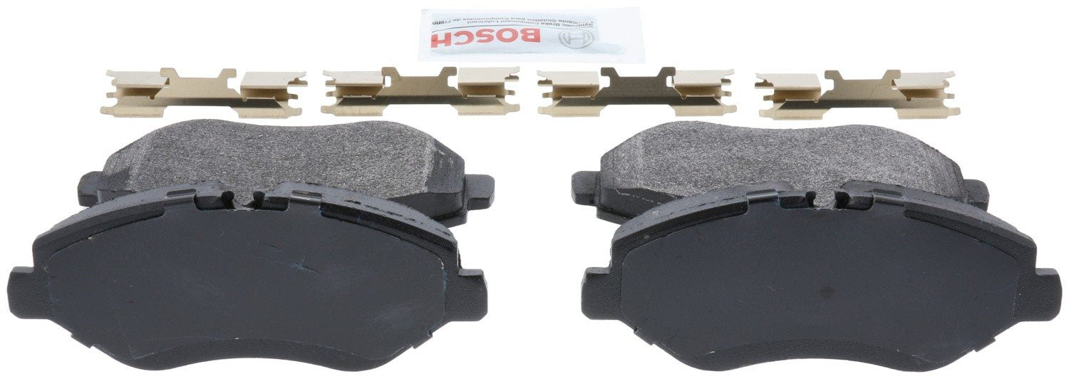 Back View of Front Disc Brake Pad Set BOSCH BE1316H