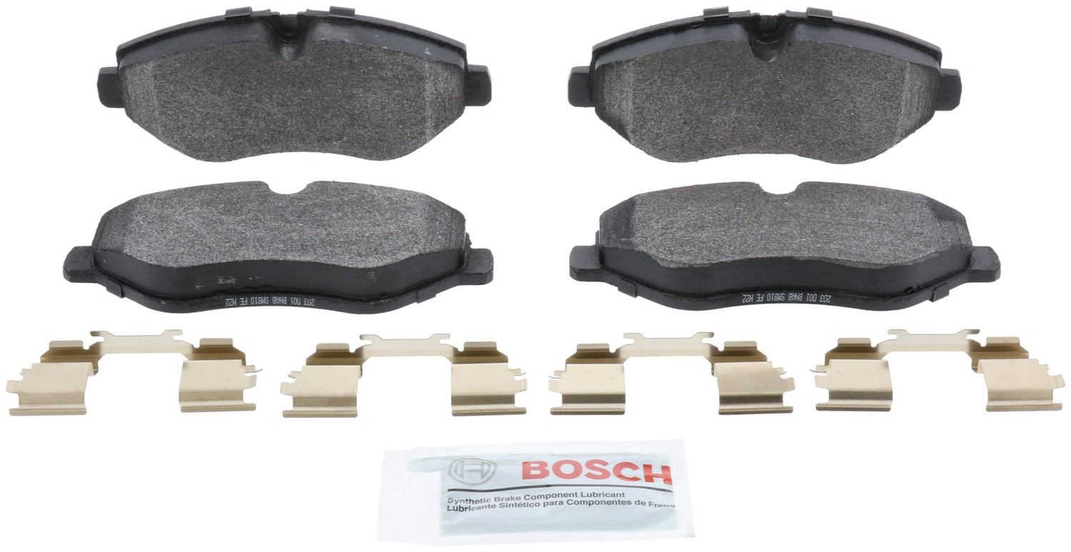 Front View of Front Disc Brake Pad Set BOSCH BE1316H